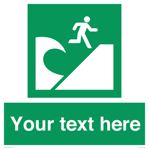 Custom Safe Condition Tsunami evacuation area